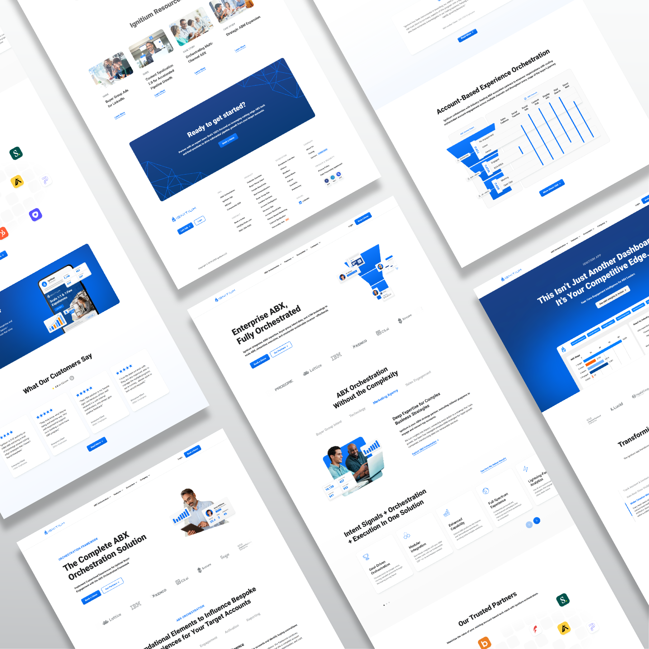 Photo of a man in a room using a tablet computer