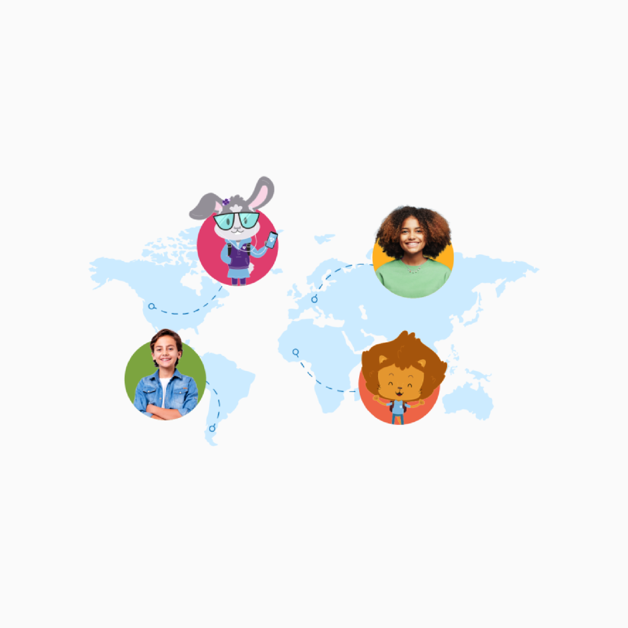 Graphic of a typography specimen showing the alphabet and numerals on top of a dark gray background.